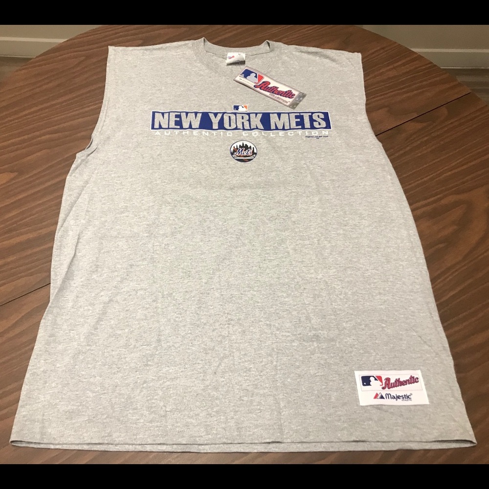 Vintage New York Mets Sleeveless T Shirt Size XL